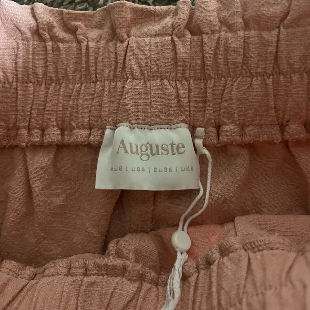 Women’s Auguste the Label 100% Ramie Boho Peggy Pants - Picture 4 of 5